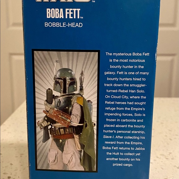 Funko 2010 Boba Fett Bobble-Head Box Never Opened - Picture 4 of 7